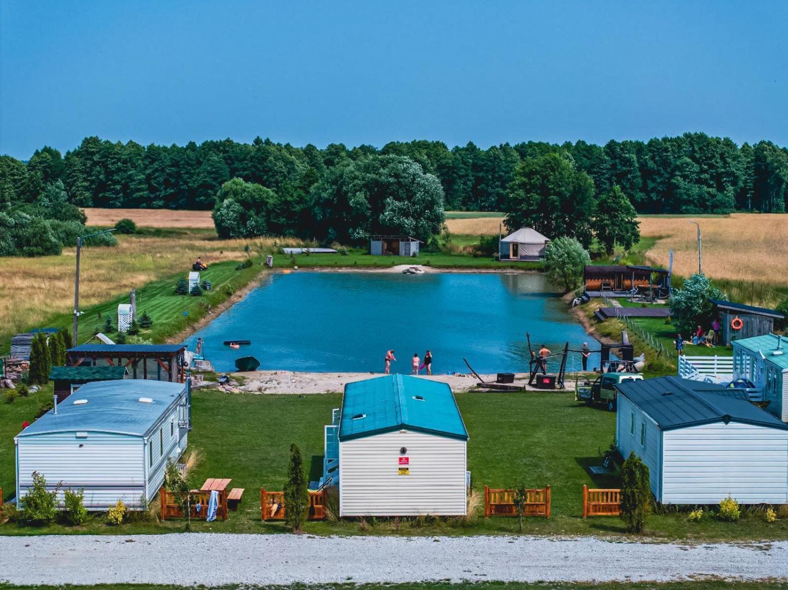 Jurty Glamping Otel Gostynin Dış mekan fotoğraf