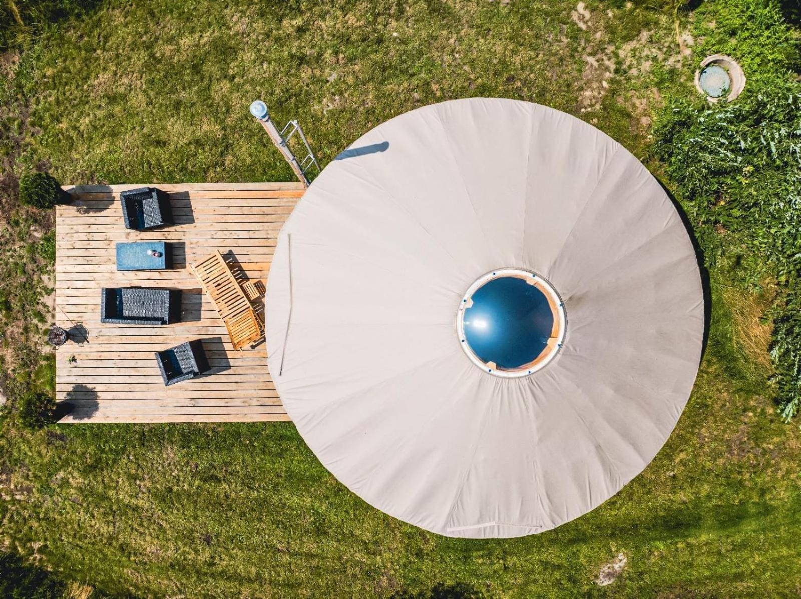Jurty Glamping Otel Gostynin Dış mekan fotoğraf