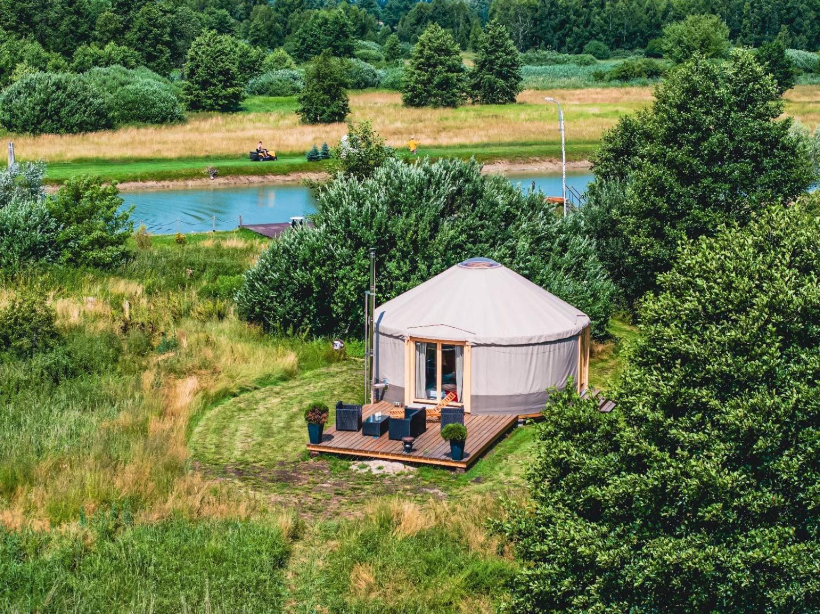 Jurty Glamping Otel Gostynin Dış mekan fotoğraf