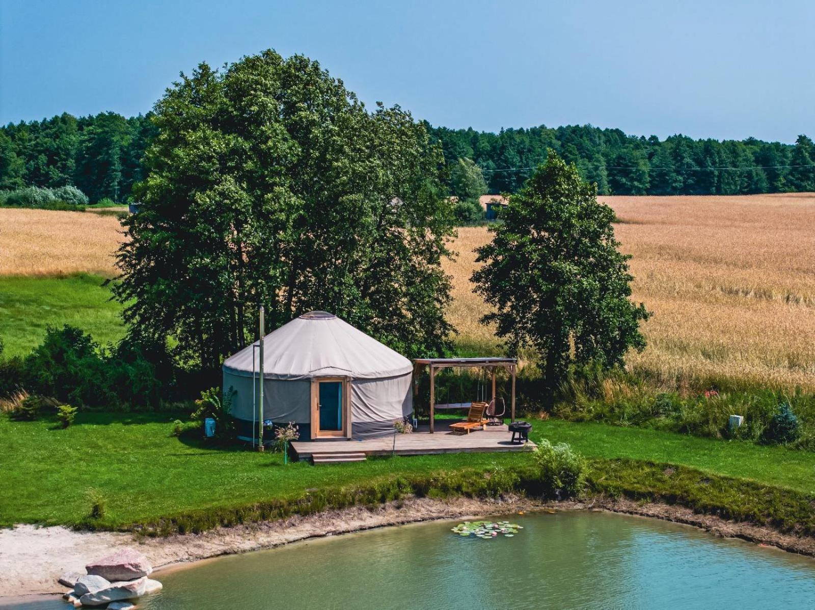 Jurty Glamping Otel Gostynin Dış mekan fotoğraf